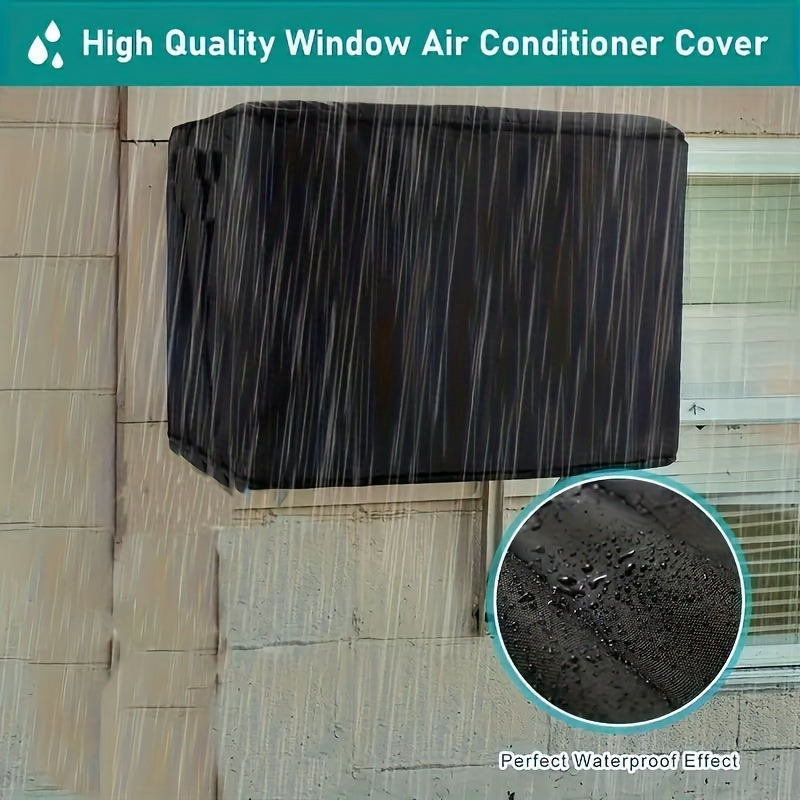 Waterproof Window Air Conditioner Cover Heavy Duty UV Snow Wind Resistant