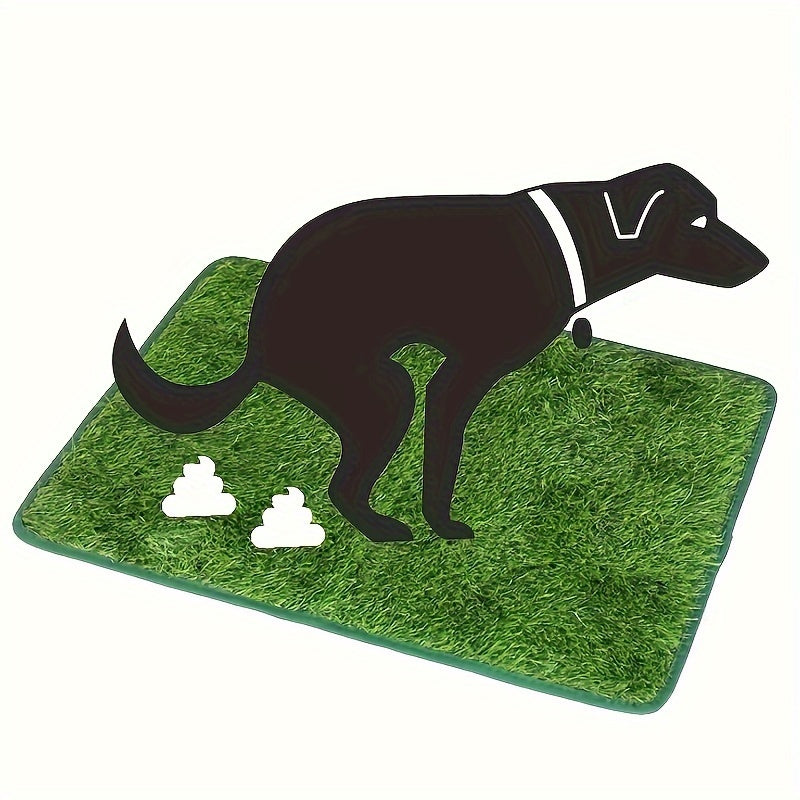 Reusable Dog Grass Mat for Training Odor-Control Artificial Lawn Non-Slip Indoor Outdoor