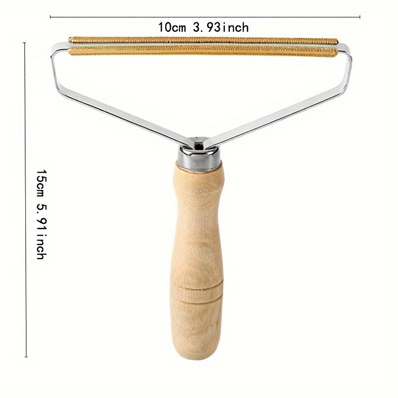 Pet Hair Remover Tool with Metal Blade for Carpets Clothing Upholstery