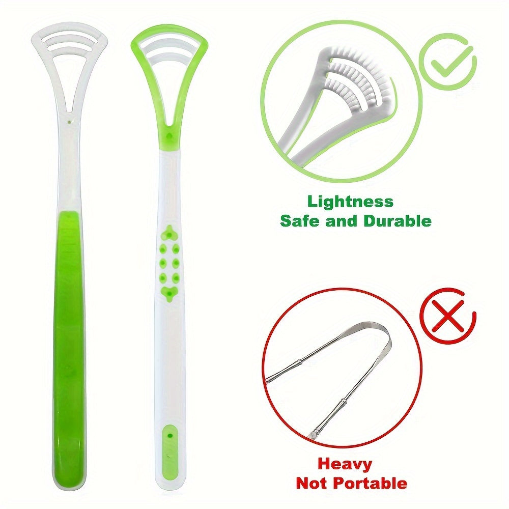 Щетка для языка Deep Clean, 4 цвета: синий, зеленый, розовый, фиолетовый, гигиена полости рта