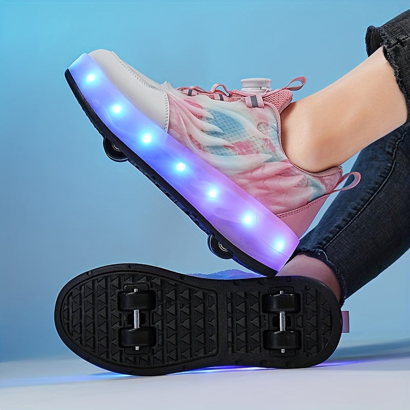 Tashqi foydalanish uchun aylanuvchi tokali moda rolikli poyabzal.