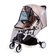 Universal Transparent Rain Cover for Strollers Waterproof Wind Dust Protection