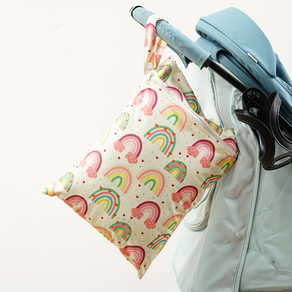 Waterproof Wet Dry Bag for Swimsuits and Gym Gear Reusable Polyester Zipper Travel Beach