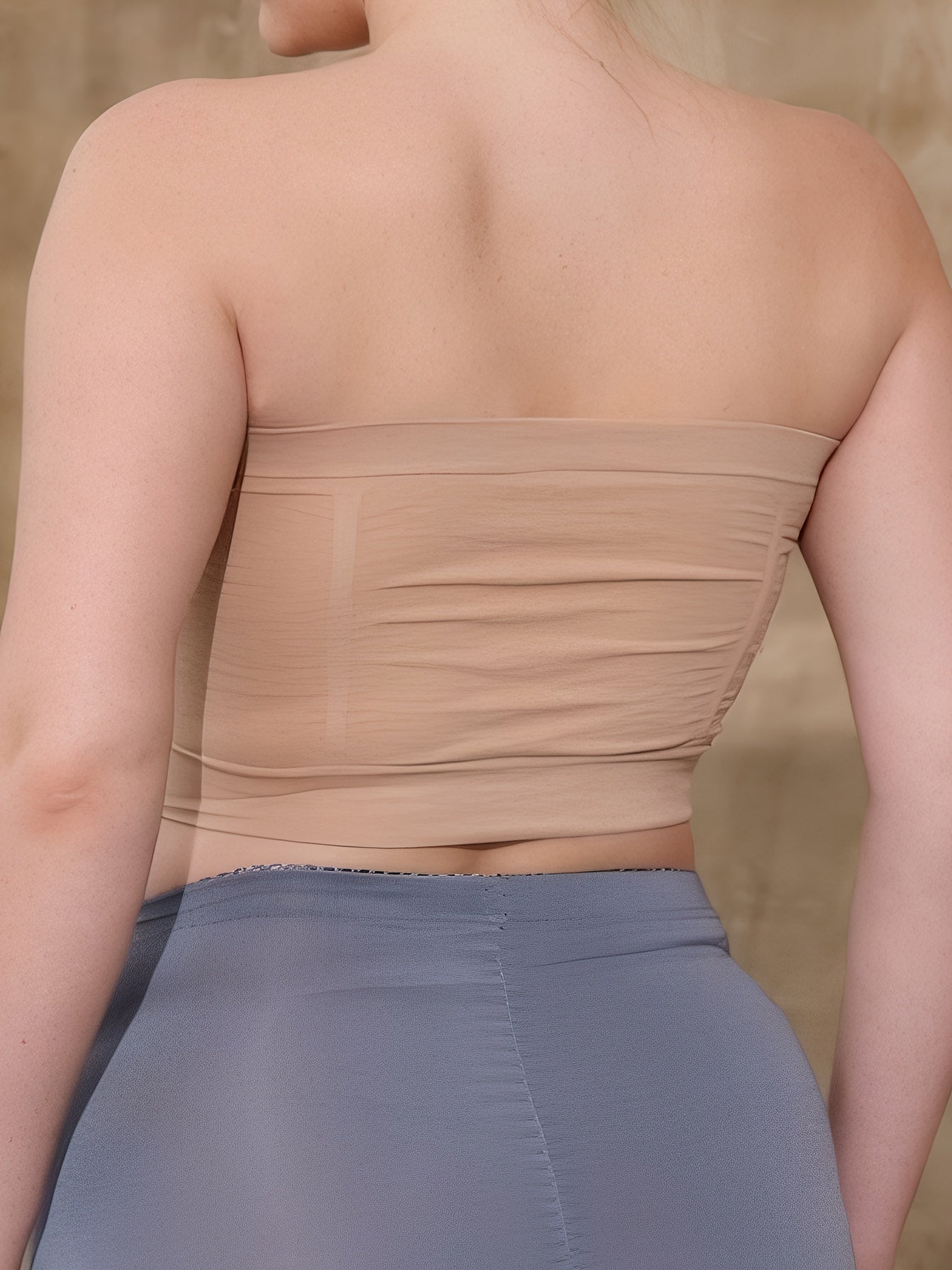 Women's Wireless Sports Bra Breathable Seamless Plus Size Adjustable Closure