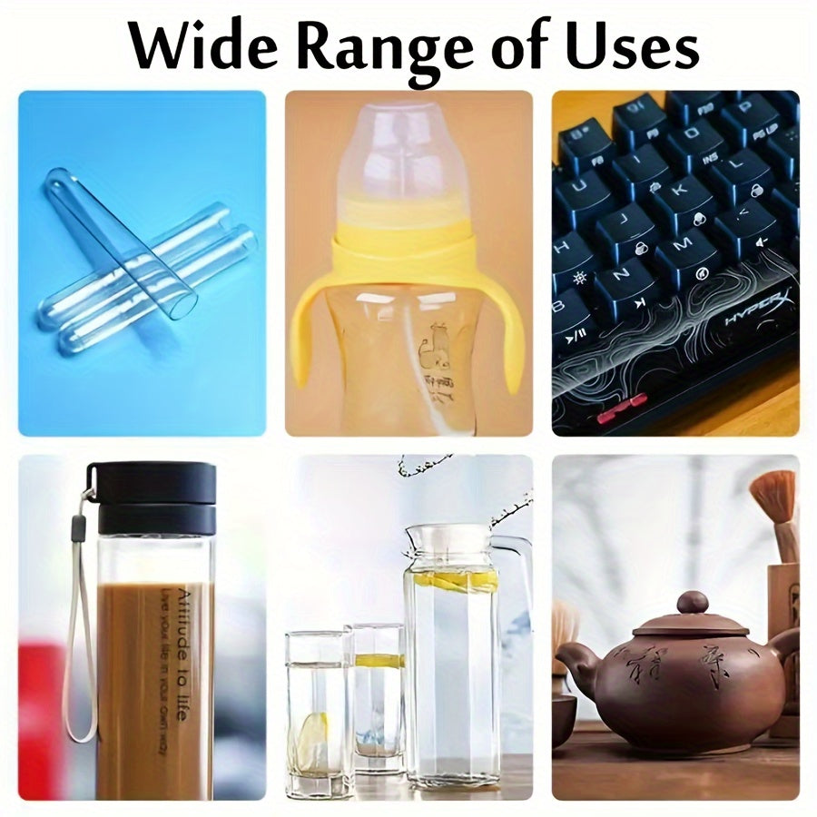 5 ta Nilon yumshoq cho'tka boshlari to'plami, quvurlar va naychalar uchun, moslashuvchan, qayta ishlatiladigan metall tutqich bilan