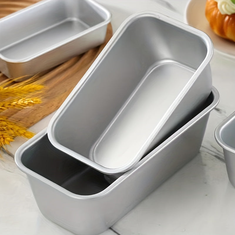 Rectangular Cake Mold Aluminum Alloy Baking Tool 20x9.7x7cm or 16.2x9.8x7cm