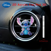 Bolalar uchun chiroyli 2D tekis tikuvli avtomobil havo tozalagichi, rang-barang chiroqlar va quloqlari bilan