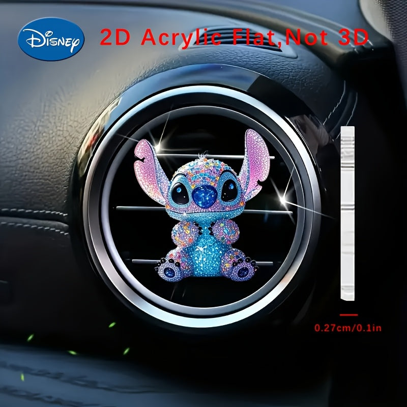 Bolalar uchun chiroyli 2D tekis tikuvli avtomobil havo tozalagichi, rang-barang chiroqlar va quloqlari bilan