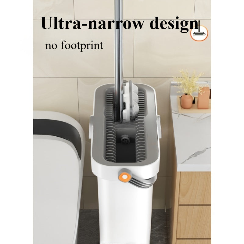 Mustahkam plastik mopa chelak, oson tozalanadigan qo'l bilan yuvish xususiyati va tor slot dizayni bilan. Elektr energiyasi talab qilinmaydi, yashash xonalarini, yotoq xonalarini, hammomlarni, hojatxonalarni va oshxonalarni tozalash uchun mukammal.