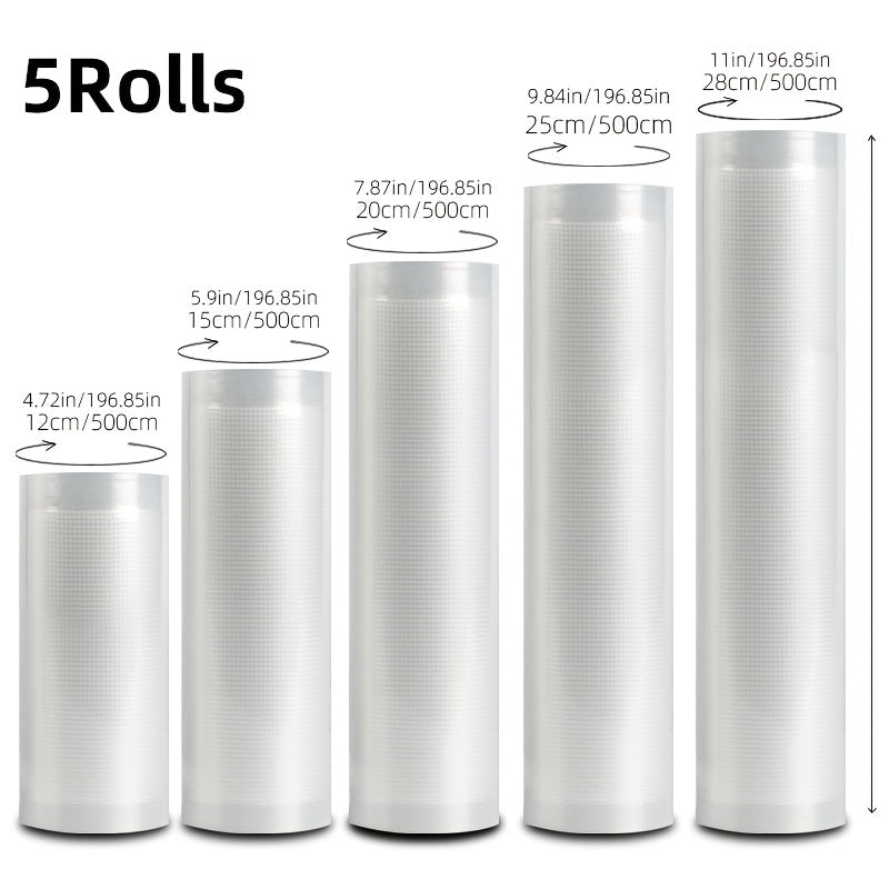 Рулоны высококачественных вакуумных пакетов без BPA для хранения продуктов, су-вид, заморозки, массовая подготовка блюд