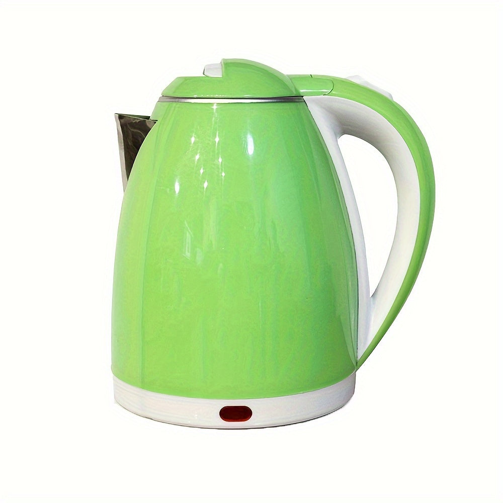 Electric Kettle 1.8L Light Blue Stainless Steel Fast Boiling Large Capacity
