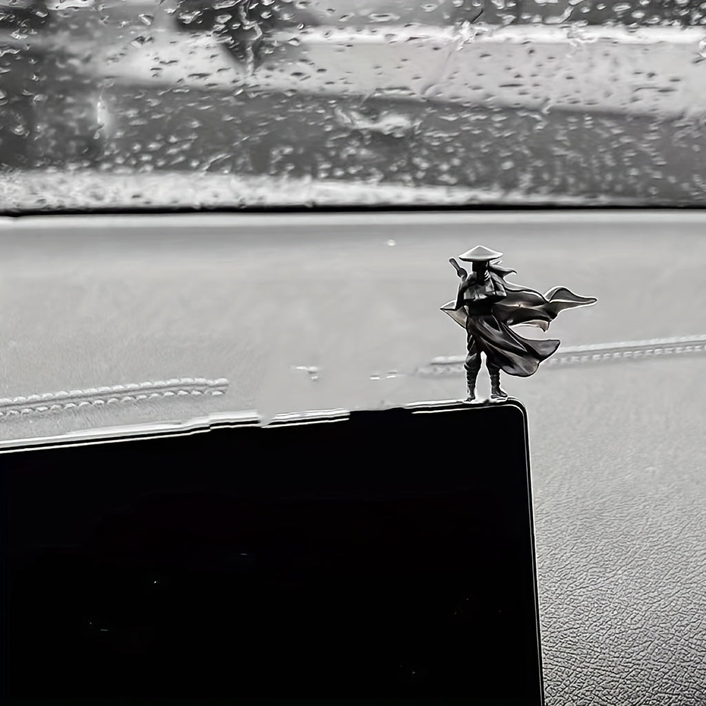 6pcs Car Interior Decoration Accessories Center Console Stickers for Daily Use