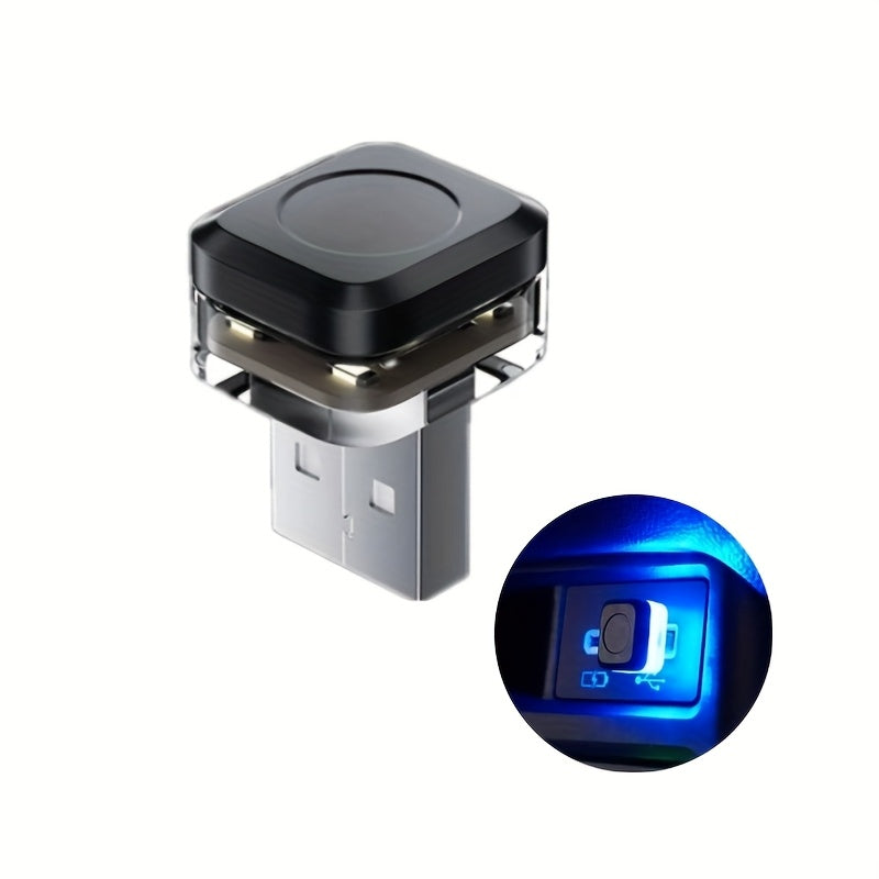 Mini USB Car Ambient Light LED Interior Decoration, USB Powered, No Battery