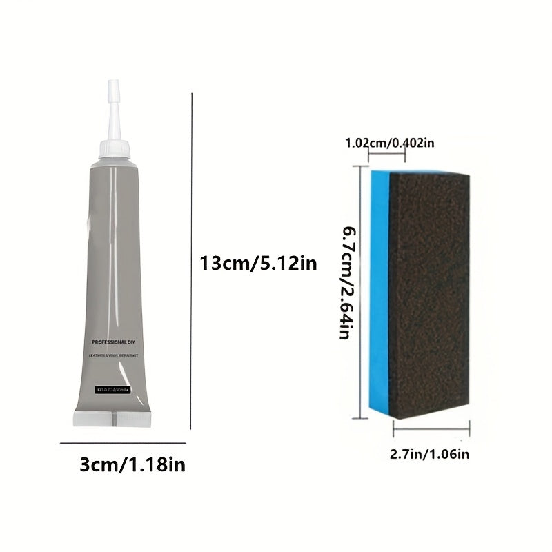 Multi-Color Leather Repair Paste for Shoes Bags Jackets Crack Scratch Filler