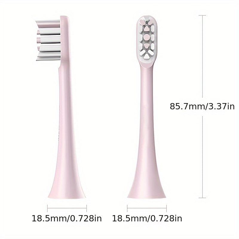 Kattalar uchun yumshoq Dupont bristle elektr tish cho'tkasi boshliqlari 1 ta paket