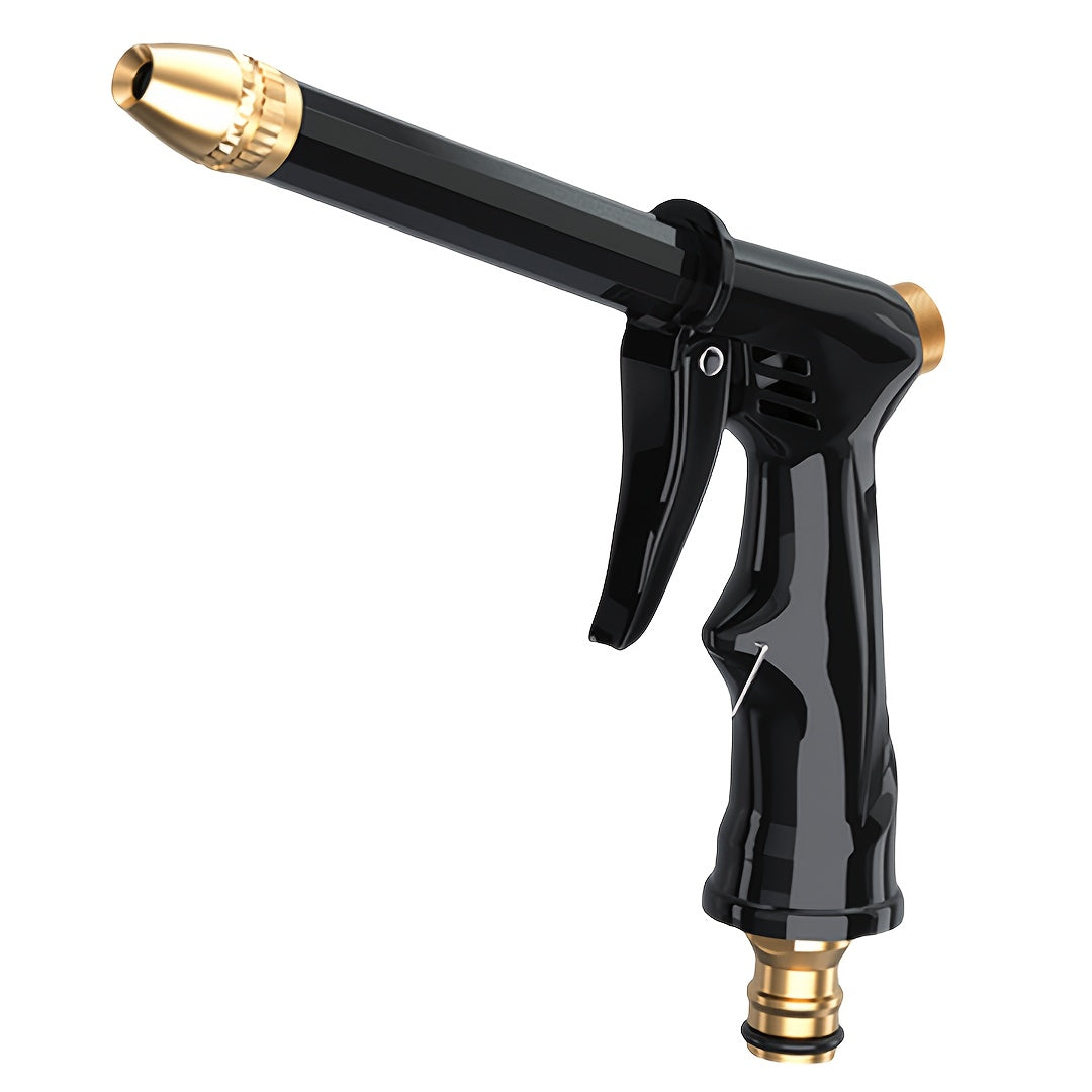 Tashqi foydalanish uchun 5 ta nozzle bilan mustahkam plastik suv quroli, avtomobil yuvish, pol tozalash va bog'dorchilik uchun ideal.