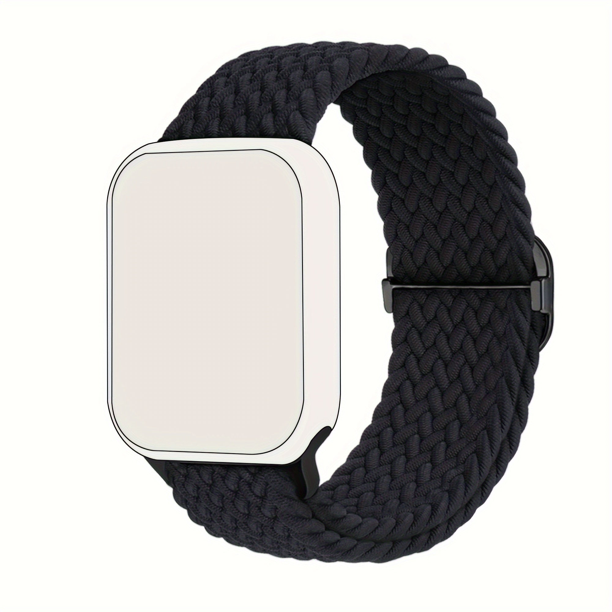 Correa de reloj inteligente trenzada de nylon elástica multicolor para IWatch