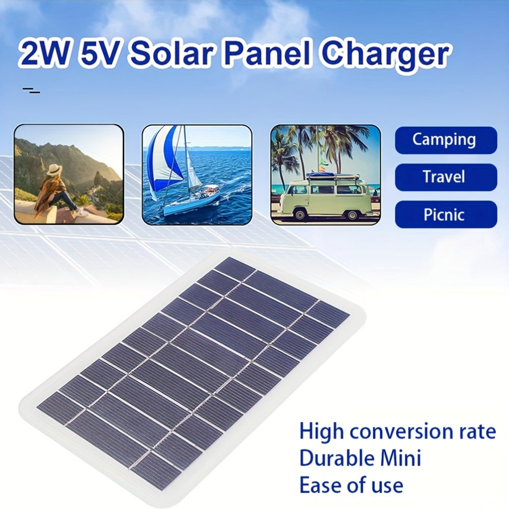 Cargador solar portátil con salida USB para camping y viajes al aire libre incluye cargador de teléfono, linterna y ventilador