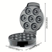 Uyda tayyorlangan pirojnoe uchun Elektr Donut tayyorlagich, yopishmaydigan ikki tomonlama isitish panasi