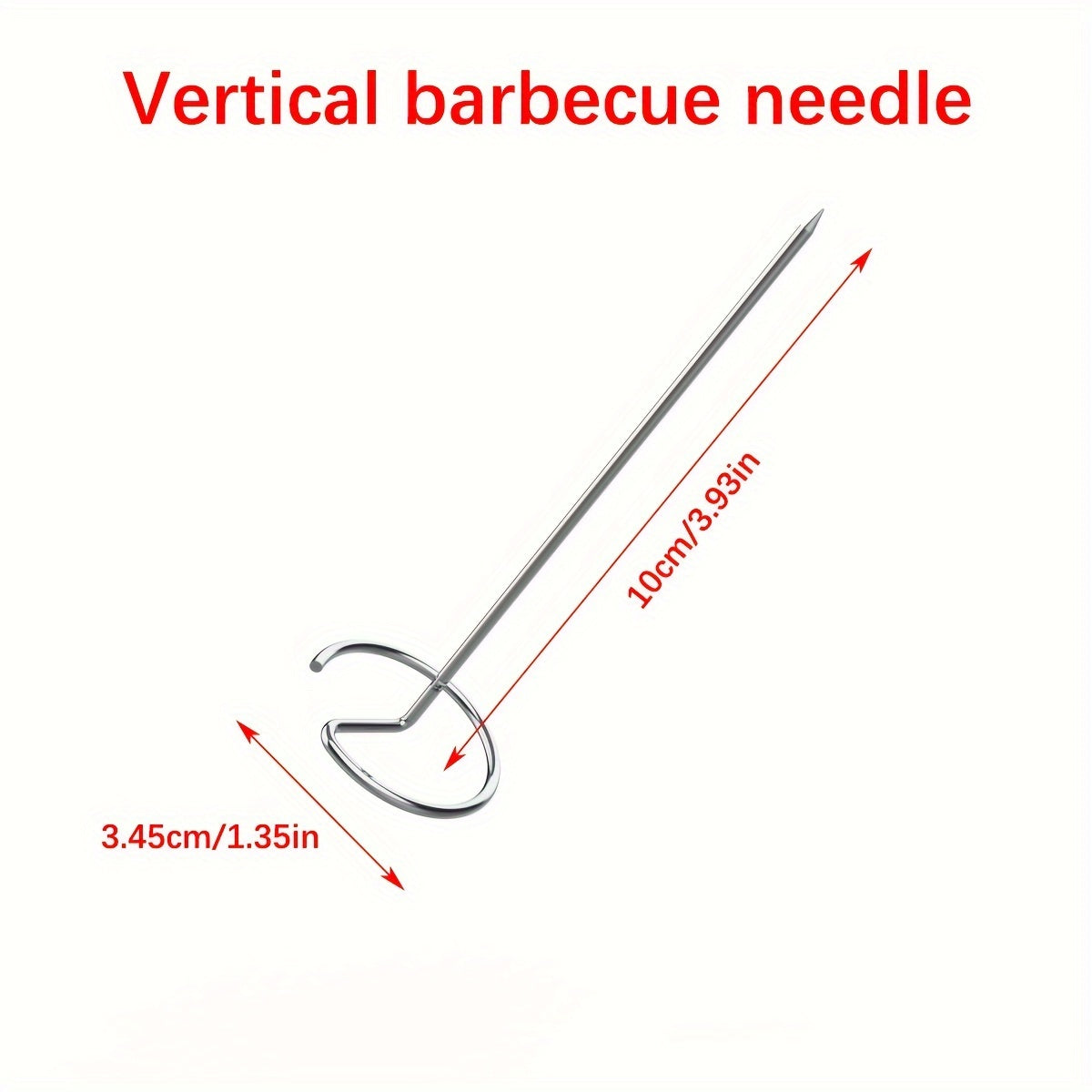 10/20/30 dona Havo Fryer Aksessuarlar Pishirish, Vertikal Gril, BBQ Pishirish uchun Nikel Qoplamali Po'latdan.