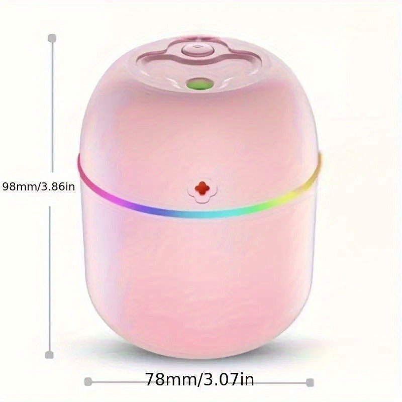 Portable USB Aromatherapy Diffuser Lamp Car Air Freshener Humidifier No Battery Required