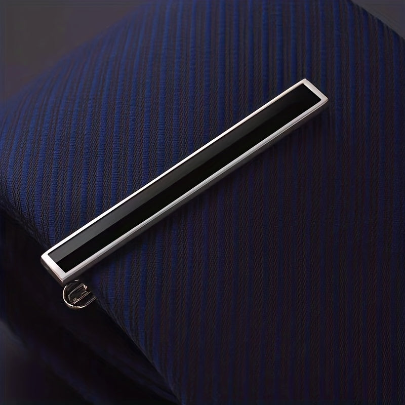 Men's Formal Business Wear Accessories Striped Tie Clip