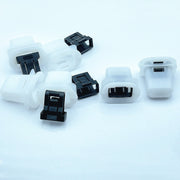 Задняя сиденья пряжка ремня безопасности из углеродного волокна прочный автомобильный аксессуар