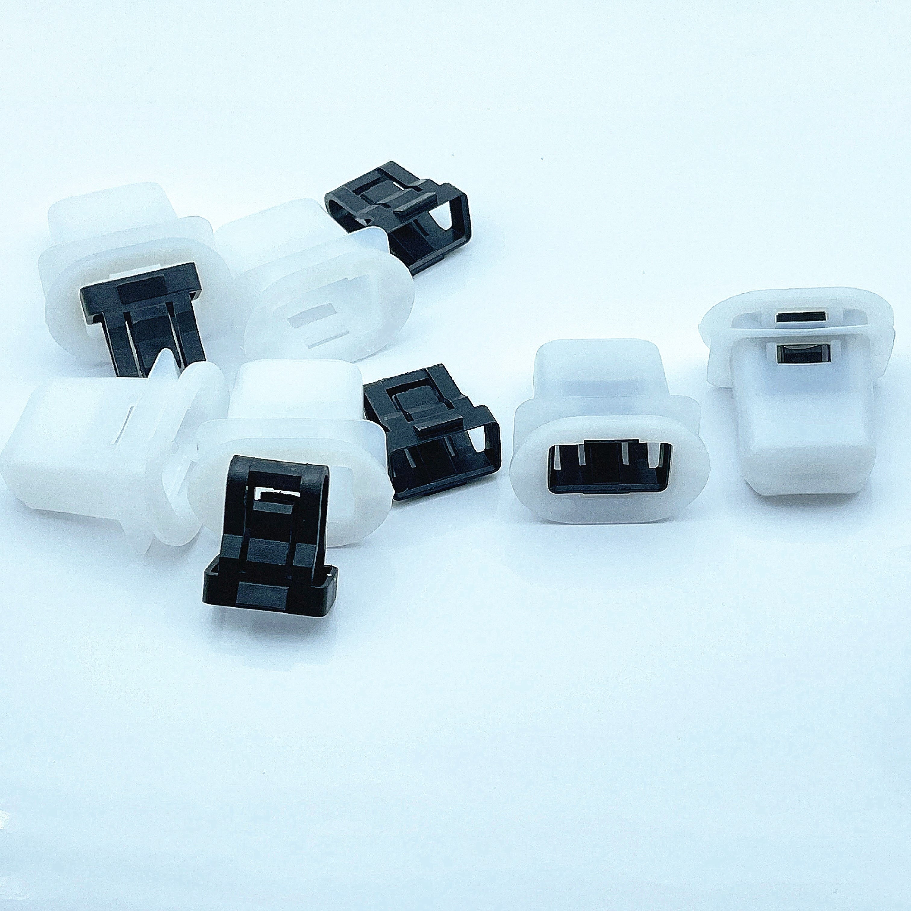 Задняя сиденья пряжка ремня безопасности из углеродного волокна прочный автомобильный аксессуар