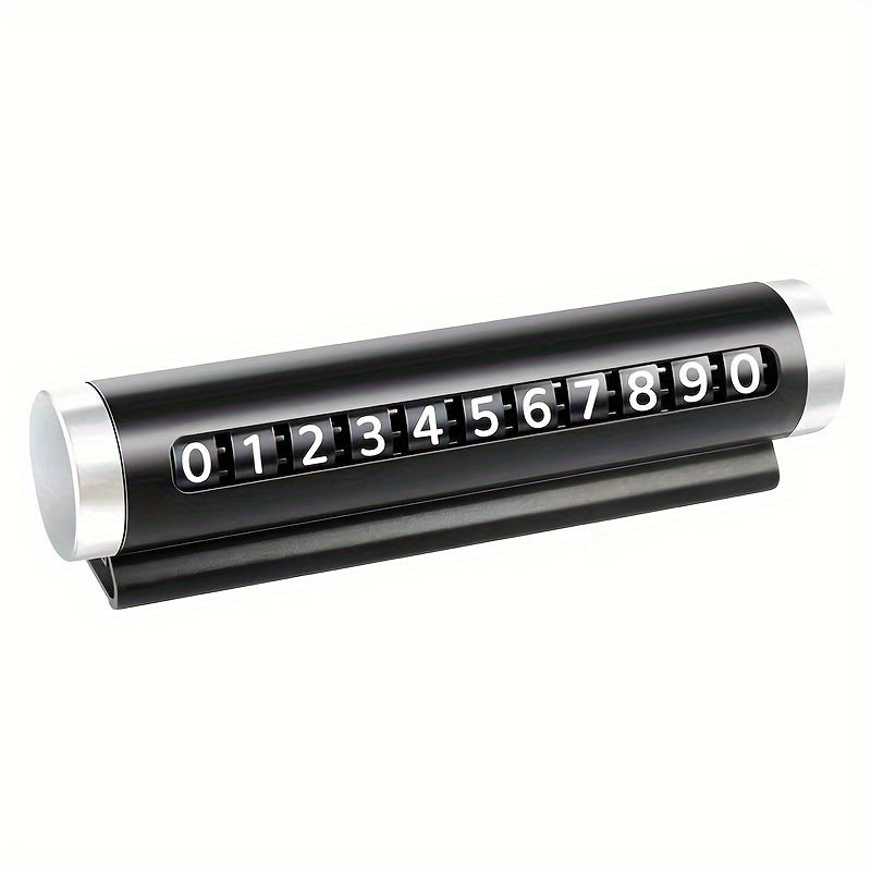Metal Car Number Plate Display Device for Temporary Mobile Phone Plate Movement