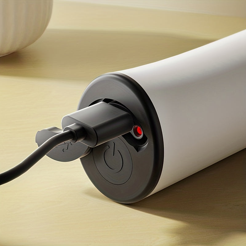 Espumadora de mano de acero inoxidable, batidora de leche operada por batería para bebidas