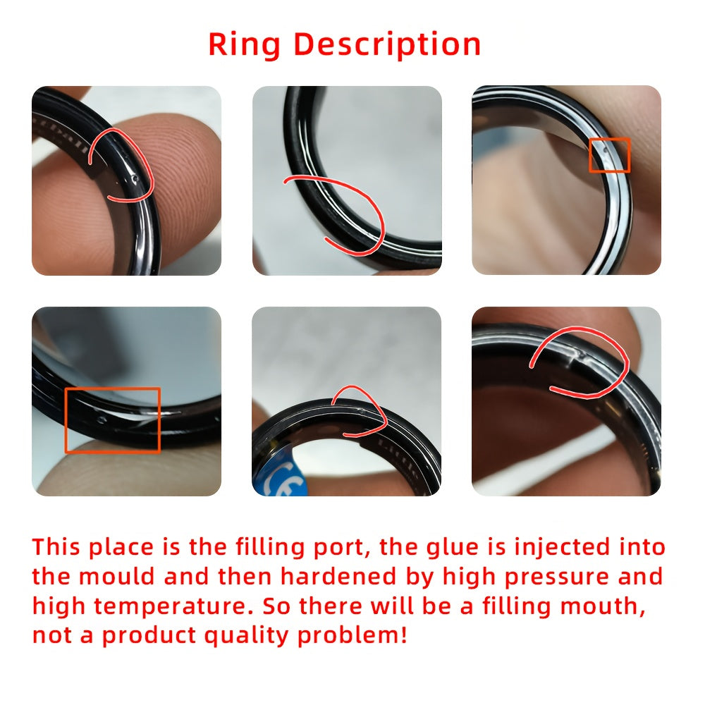 Qadamlar, kaloriya, ko'tarilish, mashg'ulot va masofani kuzatish uchun ixcham, zamonaviy aqlli uzuk. Aqlli foto funksiyasi va qulay kiyish xususiyatlariga ega. Thanksgiving uchun mukammal sovg'a yoki