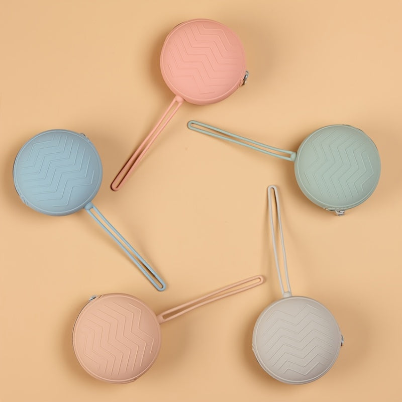 Large Capacity Silicone Storage Case for Essentials Travel Pouch in Various Colors