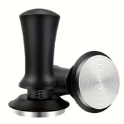 Stainless Steel Espresso Tamper 51mm with Calibrated Spring for Home Baristas