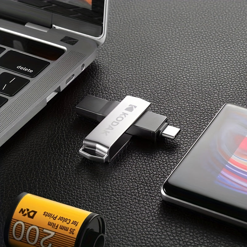 256GB USB 3.2 Flash Drive OTG Type-C Memory Stick for MacBooks Tablets Smartphones