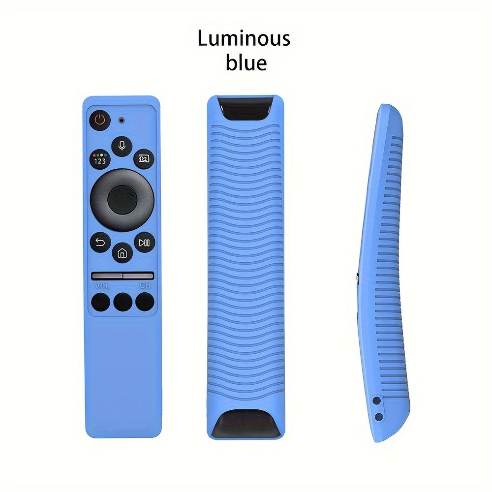 Silicone Remote Control Case with Lanyard Drop-Proof for Samsung BN59-01312A/01312B