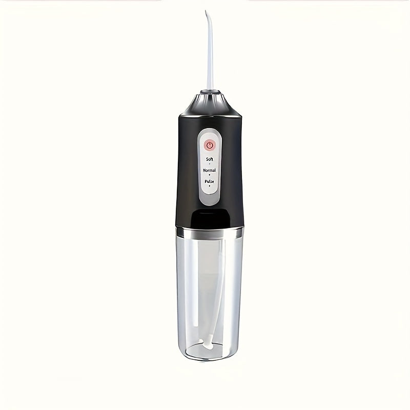Portable Electric Water Flosser with Rechargeable Battery and Multiple Nozzles