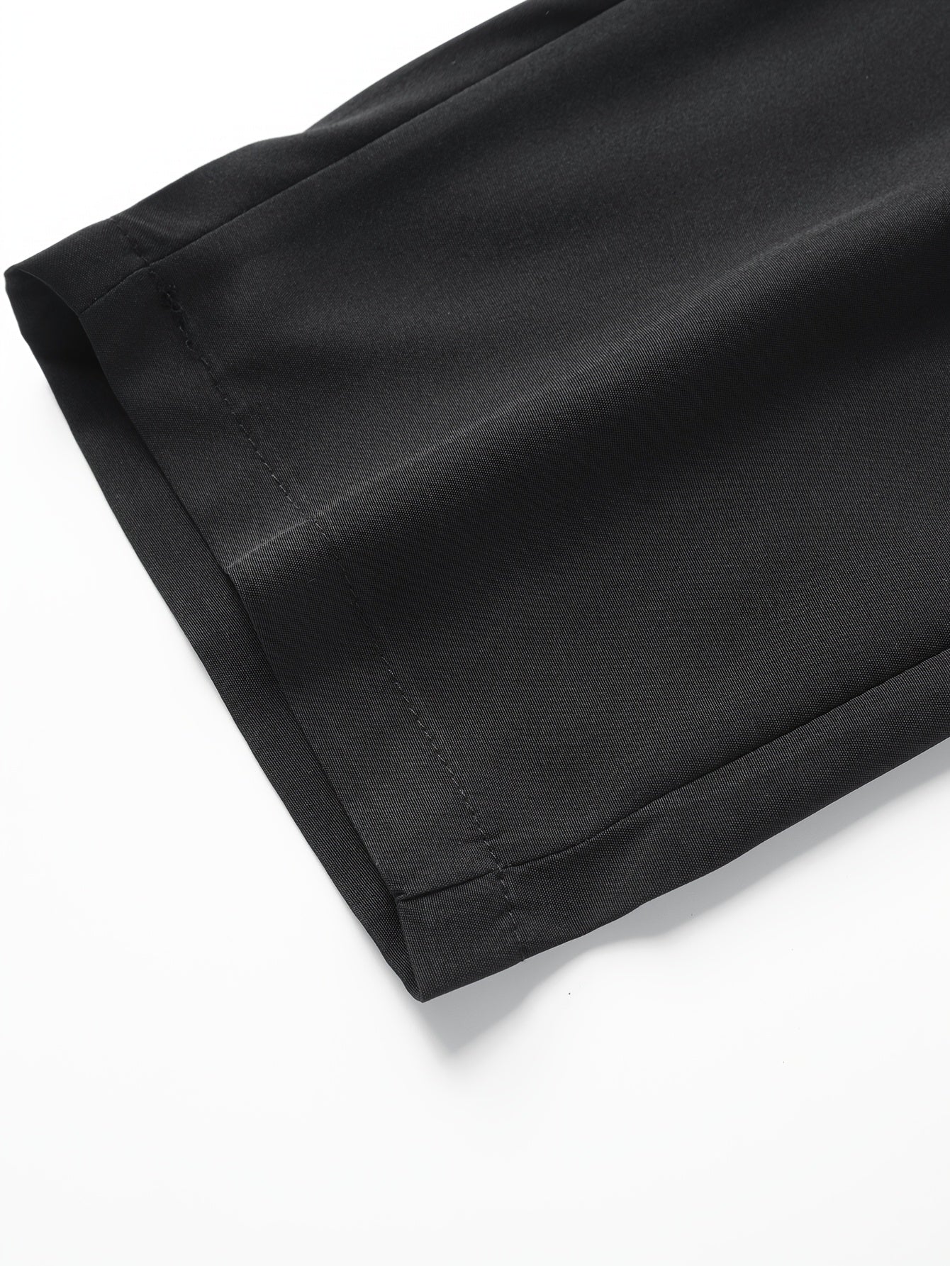 Men's Casual Long Pants Polyester Print Breathable Quick-Dry Zipper Pockets Regular Fit