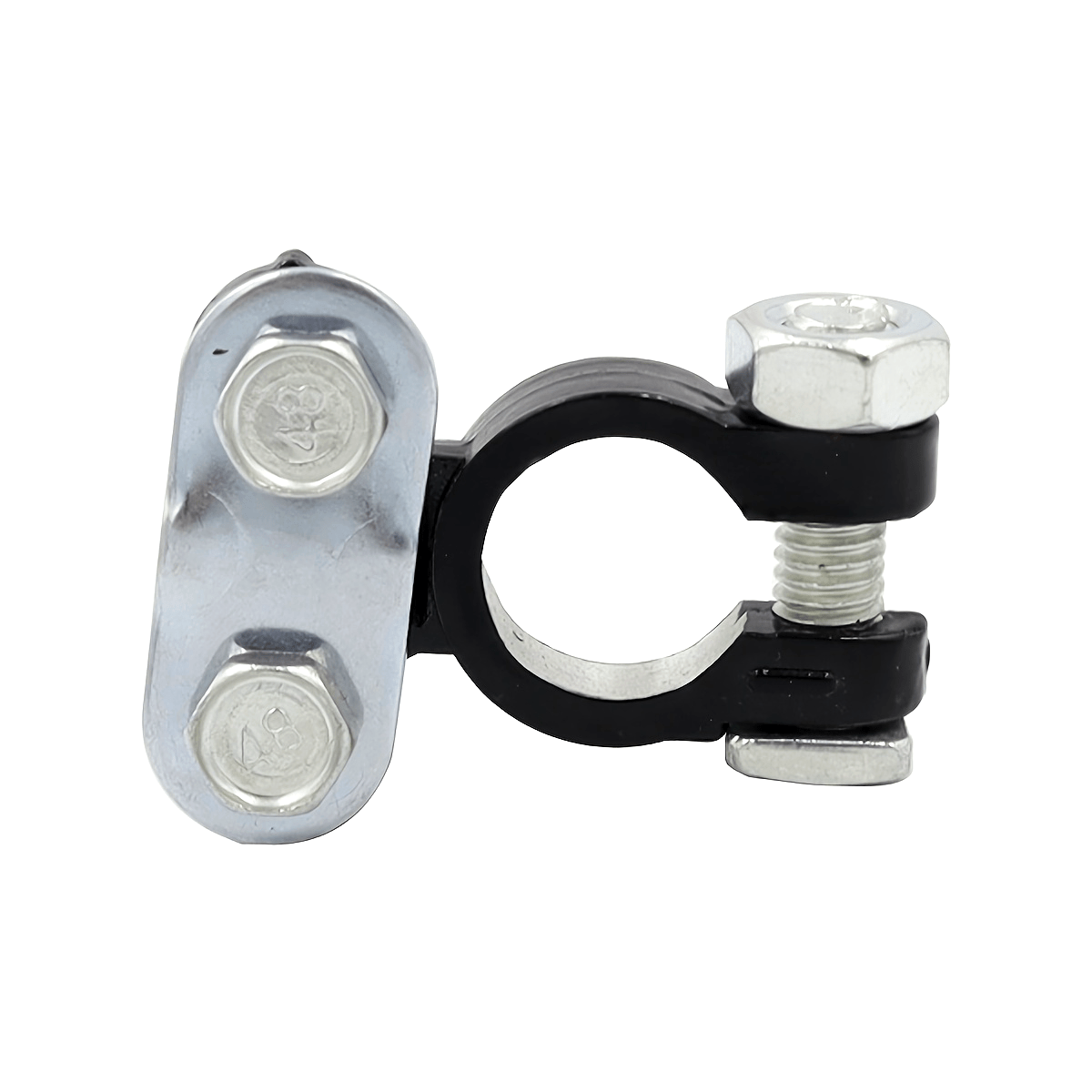 2 Pairs Heavy Duty Battery Terminal Clamps for Car Boat Truck in Alloy