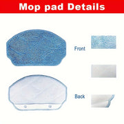 Robot Vacuum Accessory Kit Includes Filters Mop Pads and Side Brushes Compatible with Various Models
