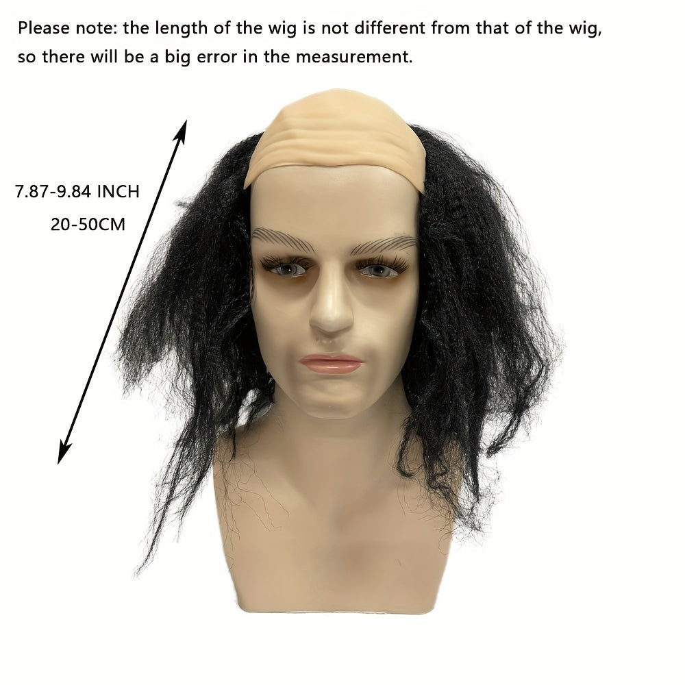 Rang-barang Cosplay sochlar mavzuli tadbirlar va partiyalar uchun Qora Oq Sariq