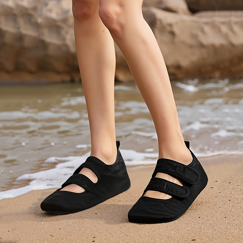 Water Shoes for Women & Men, Breathable & Quick-Dry, Adjustable, Rubber Sole