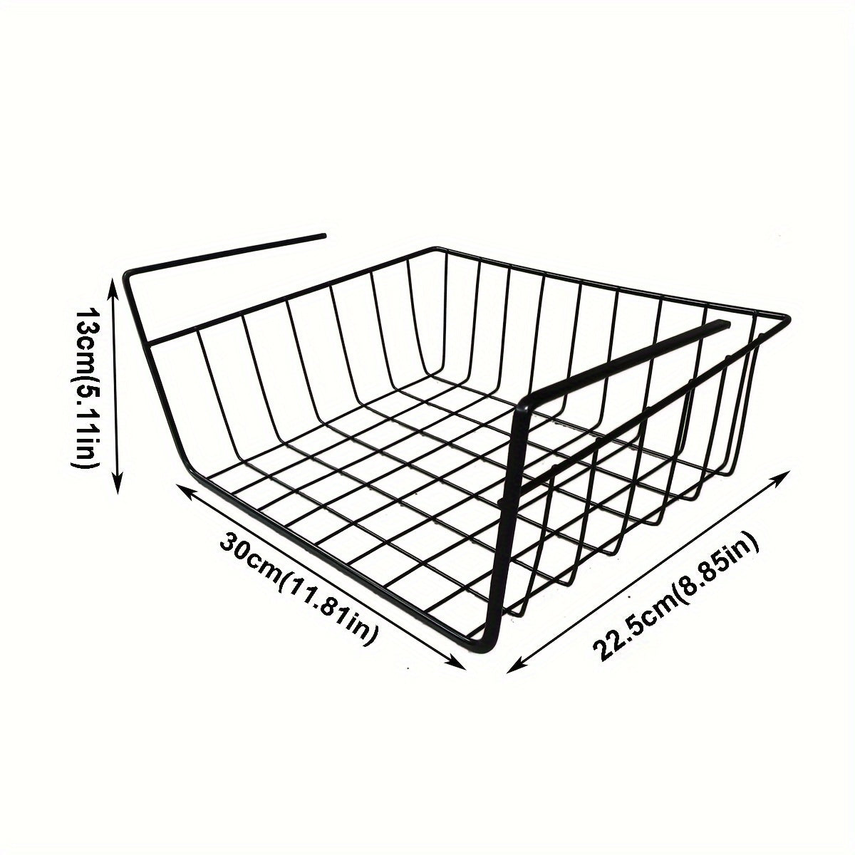Hanging Kitchen Storage Basket Shelves Pull-Out Racks for Seasonings Organization
