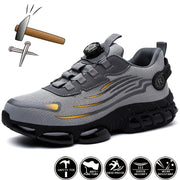 Women's Safety Work Shoes Steel Toe Anti-Slip Breathable Fabric