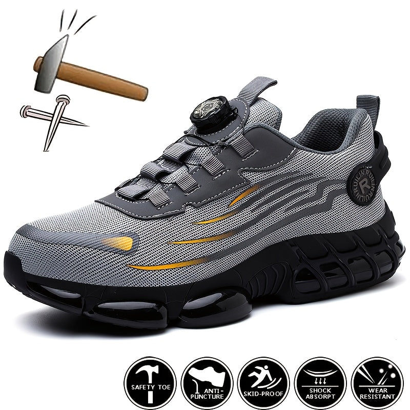 Women's Safety Work Shoes Steel Toe Anti-Slip Breathable Fabric