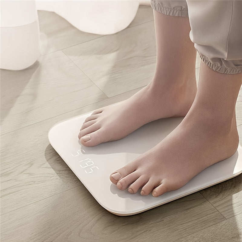 Digital Bathroom Scale 400lb LED Electronic Weight Scale Without Batteries