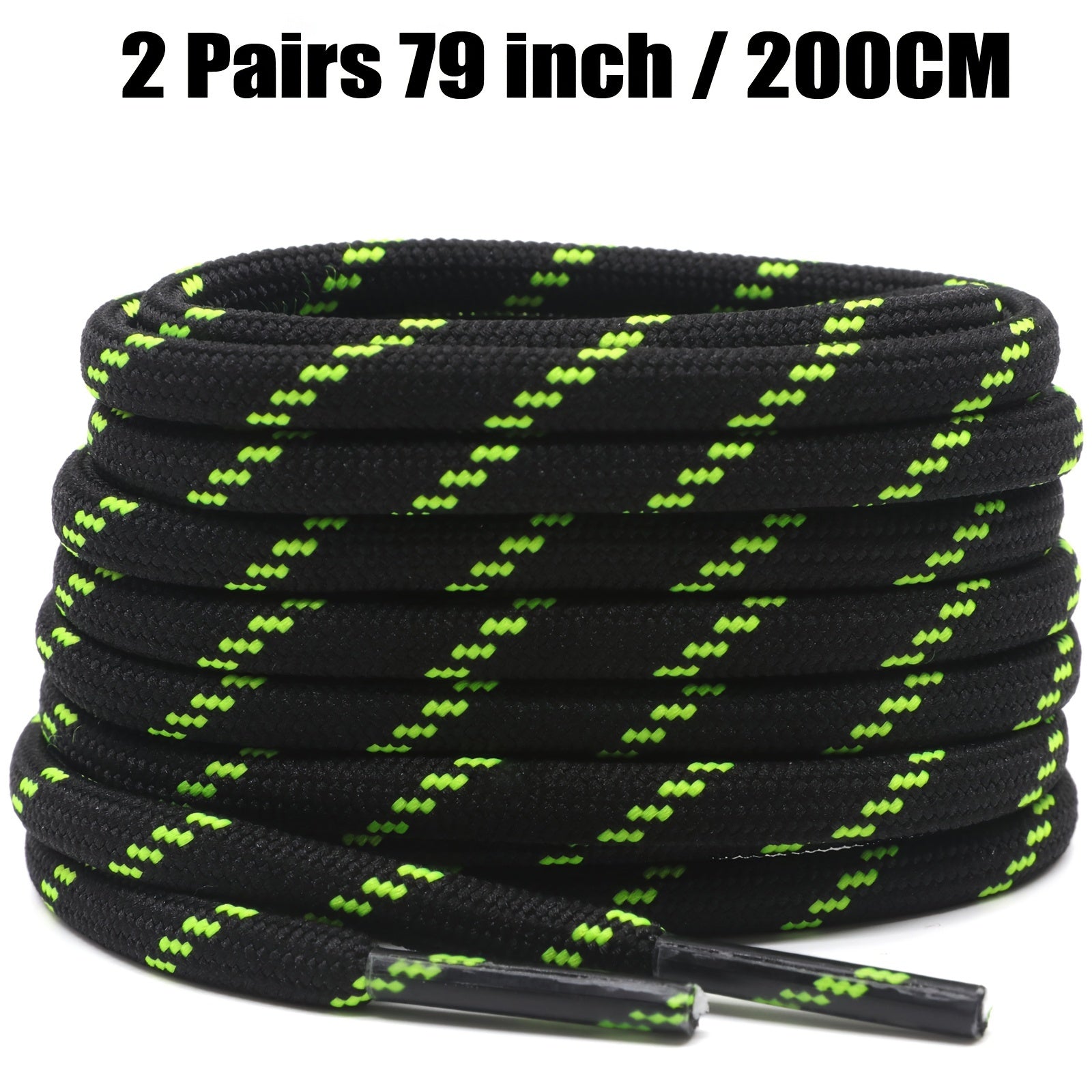 Unisex Thickened Round Climbing Shoe Laces for Hiking and Work Boots