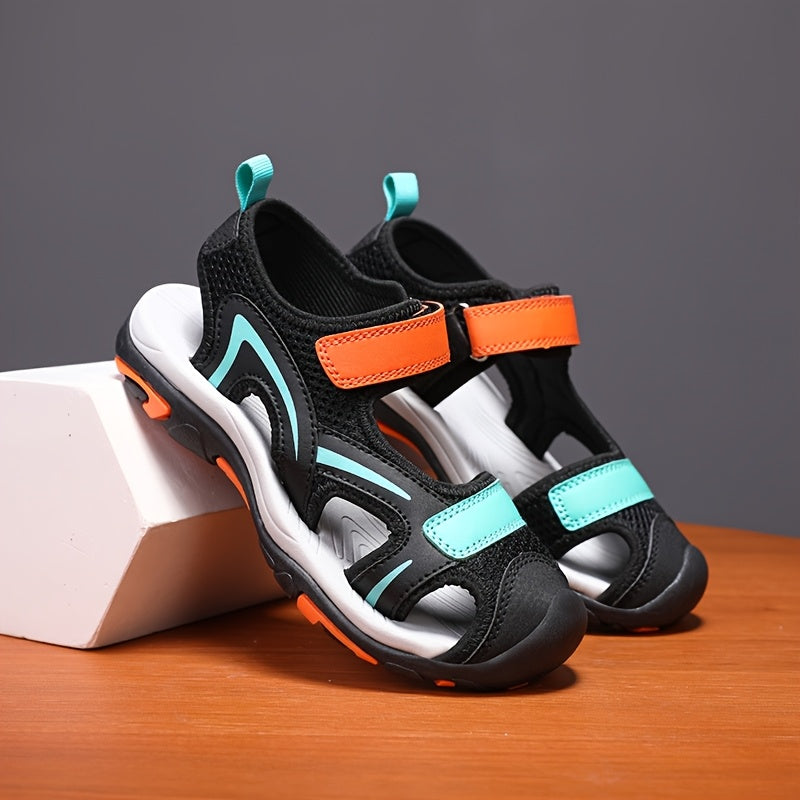 Детские летние водные сандалии для мальчиков и девочек, повседневные уличные спортивные