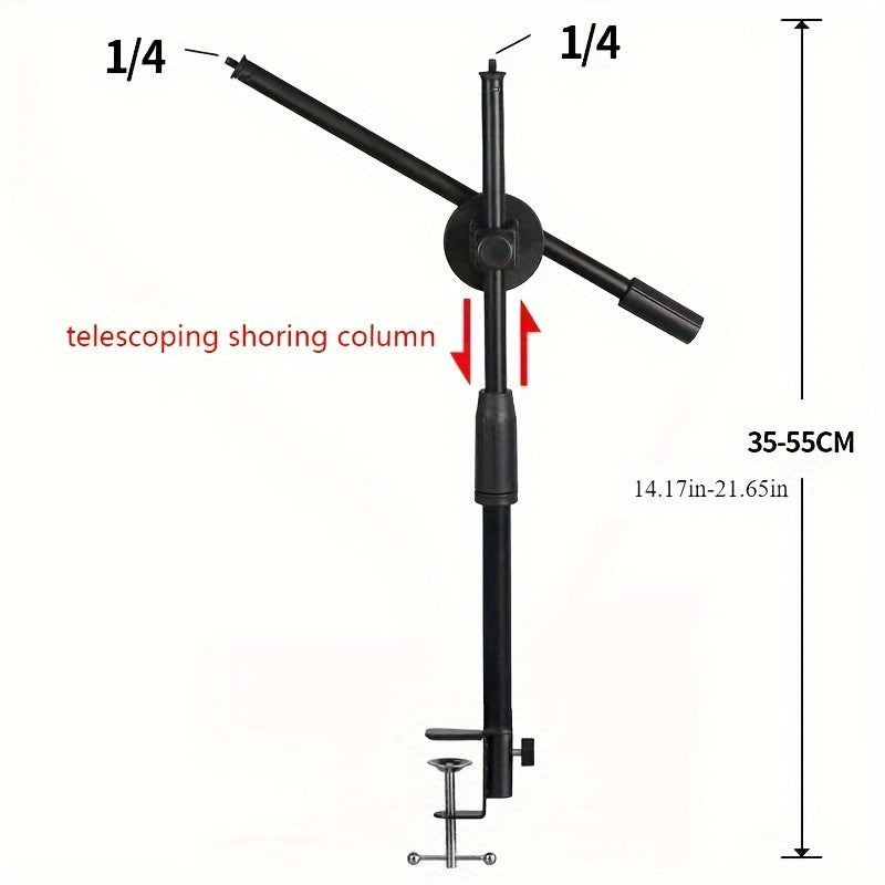 Metal Cantilever Tripod Stand for Smartphone Photography and Painting Adjustable No Battery