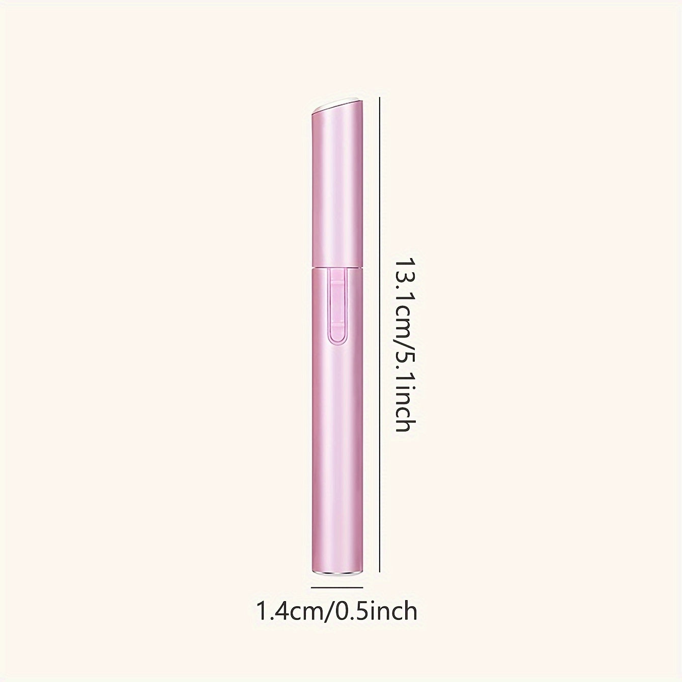 Electric Eyebrow Trimmer for Women and Men Mini Travel Size Battery Powered Precision Brow Shaping