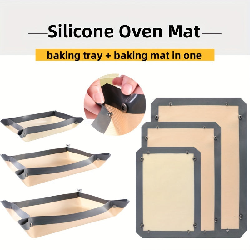 Durable Reusable Silicone Baking Mat Nonstick Oven Baking Sheet